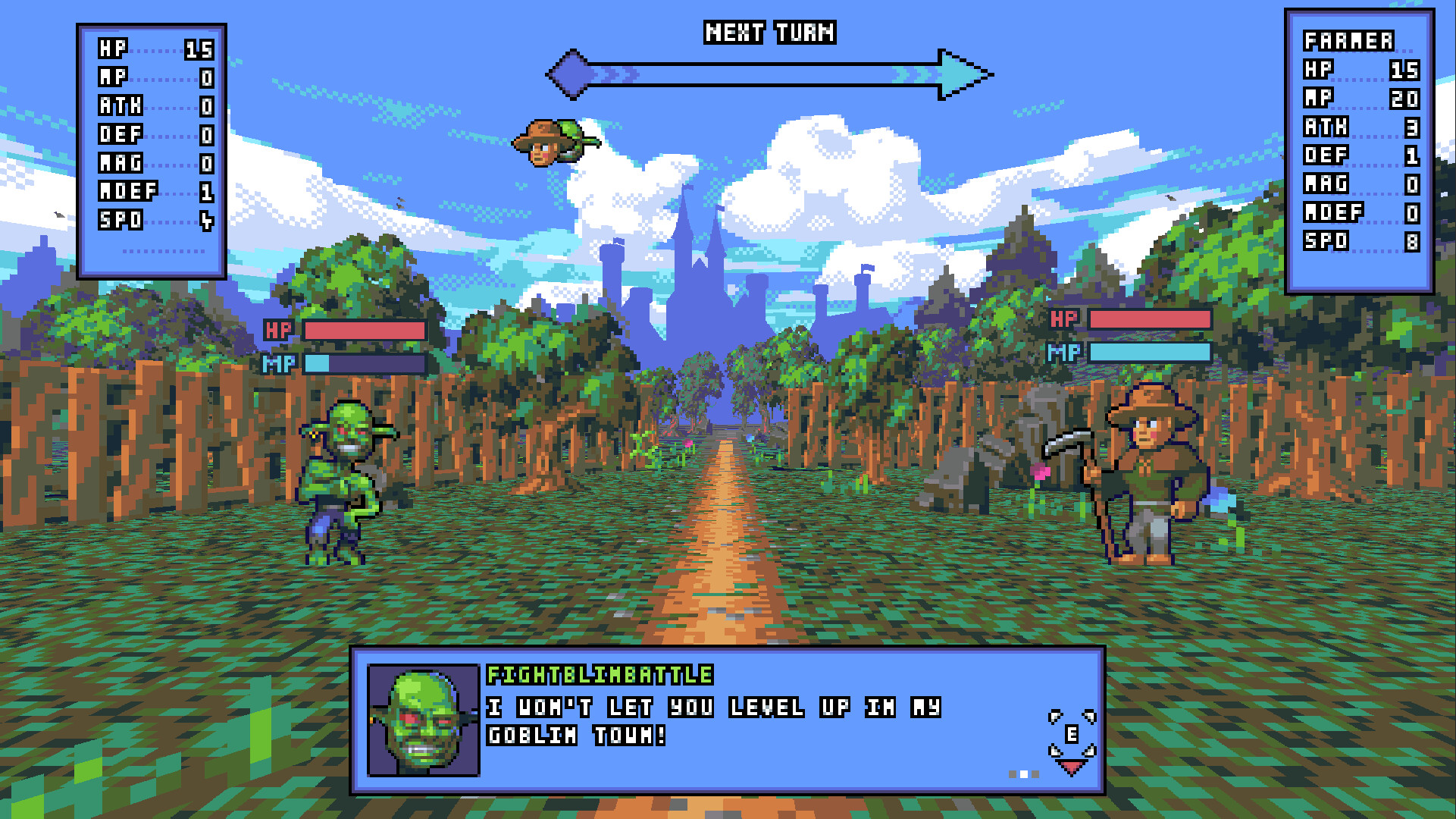 I Won't Let You Level Up In My Goblin Town trailer