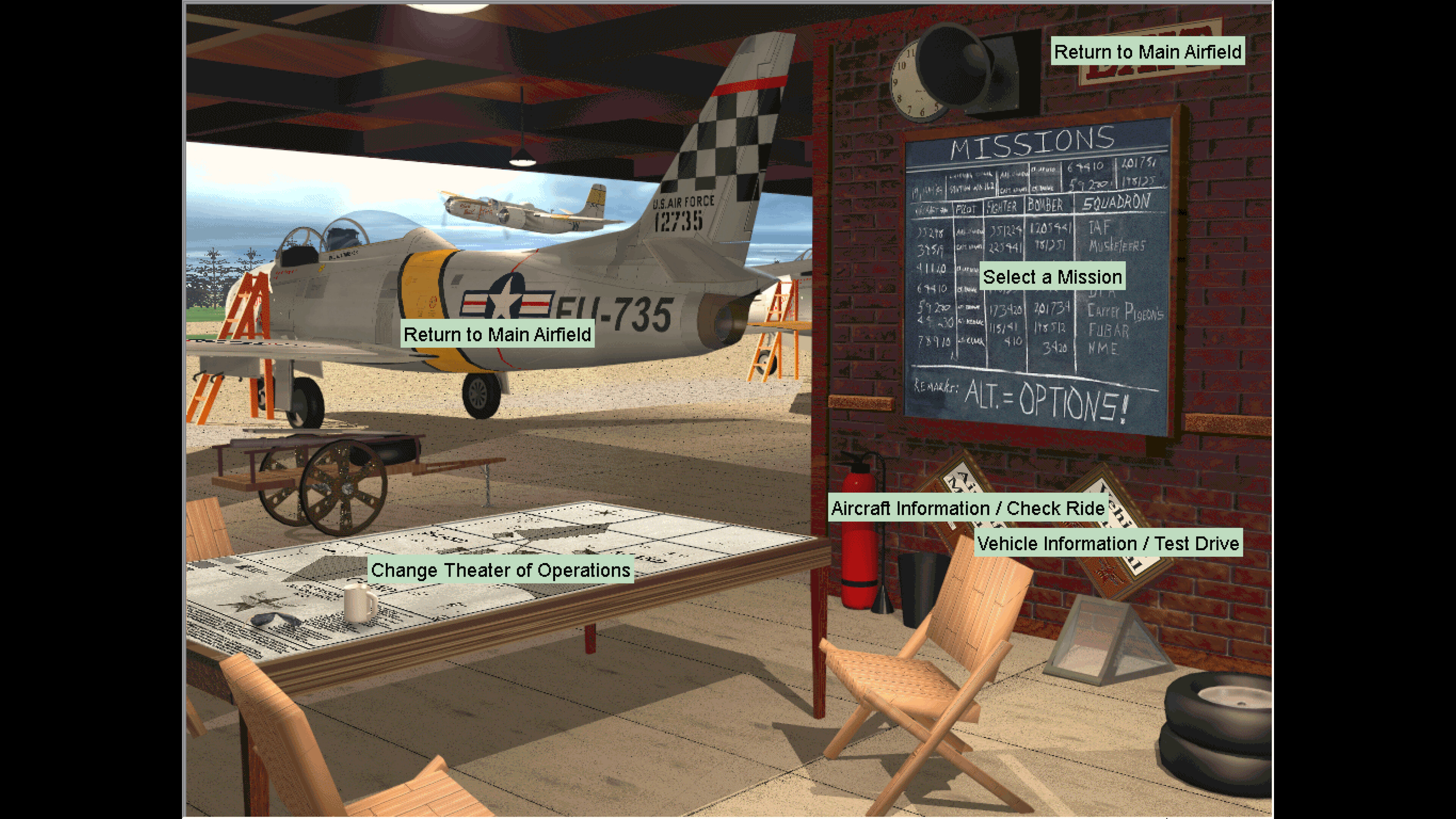 Air Warrior III screenshot 3
