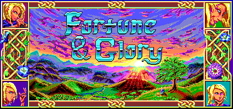 Cover art from Fortune and Glory