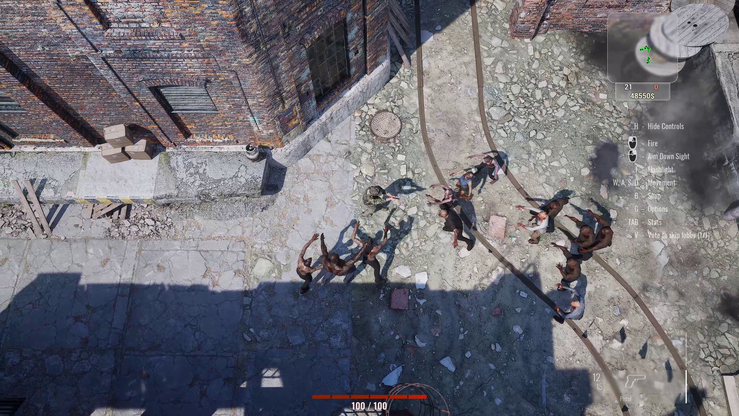 Modern Zombie Defense screenshot 4