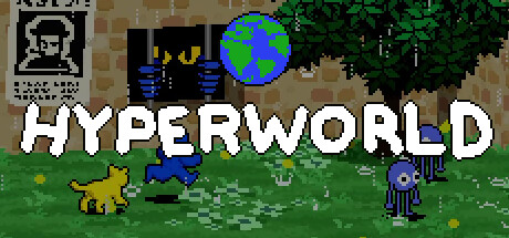 Cover art from HYPERWORLD (Working Title)
