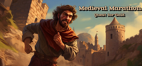 Cover art from Medieval Marathon: A Quest for Gold
