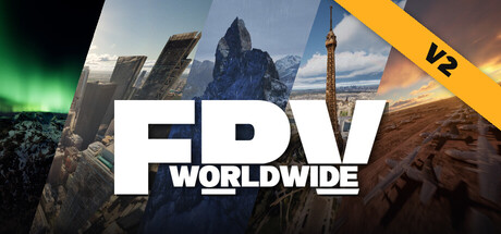 Cover art from FPV Worldwide: Real World Drone Simulator