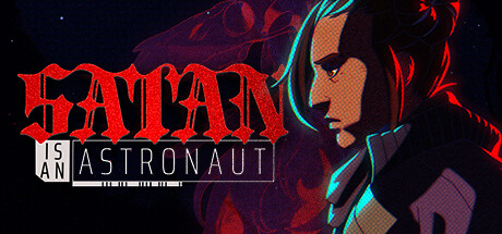 Cover art from Satan is an Astronaut