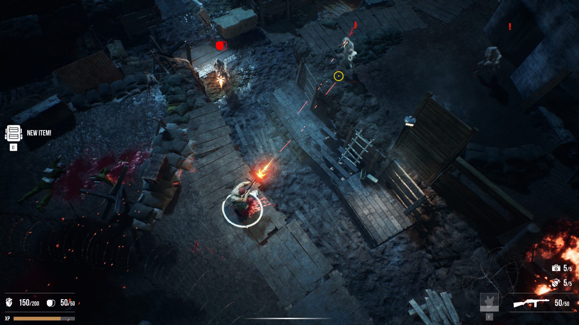 Frontline Fury - Trenches, Mud & Blood screenshot 2