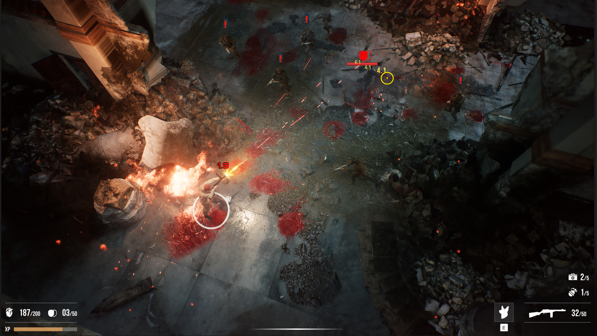 Frontline Fury - Trenches, Mud & Blood screenshot 3