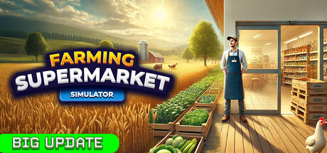 غلاف لعبة Farming & Supermarket Simulator