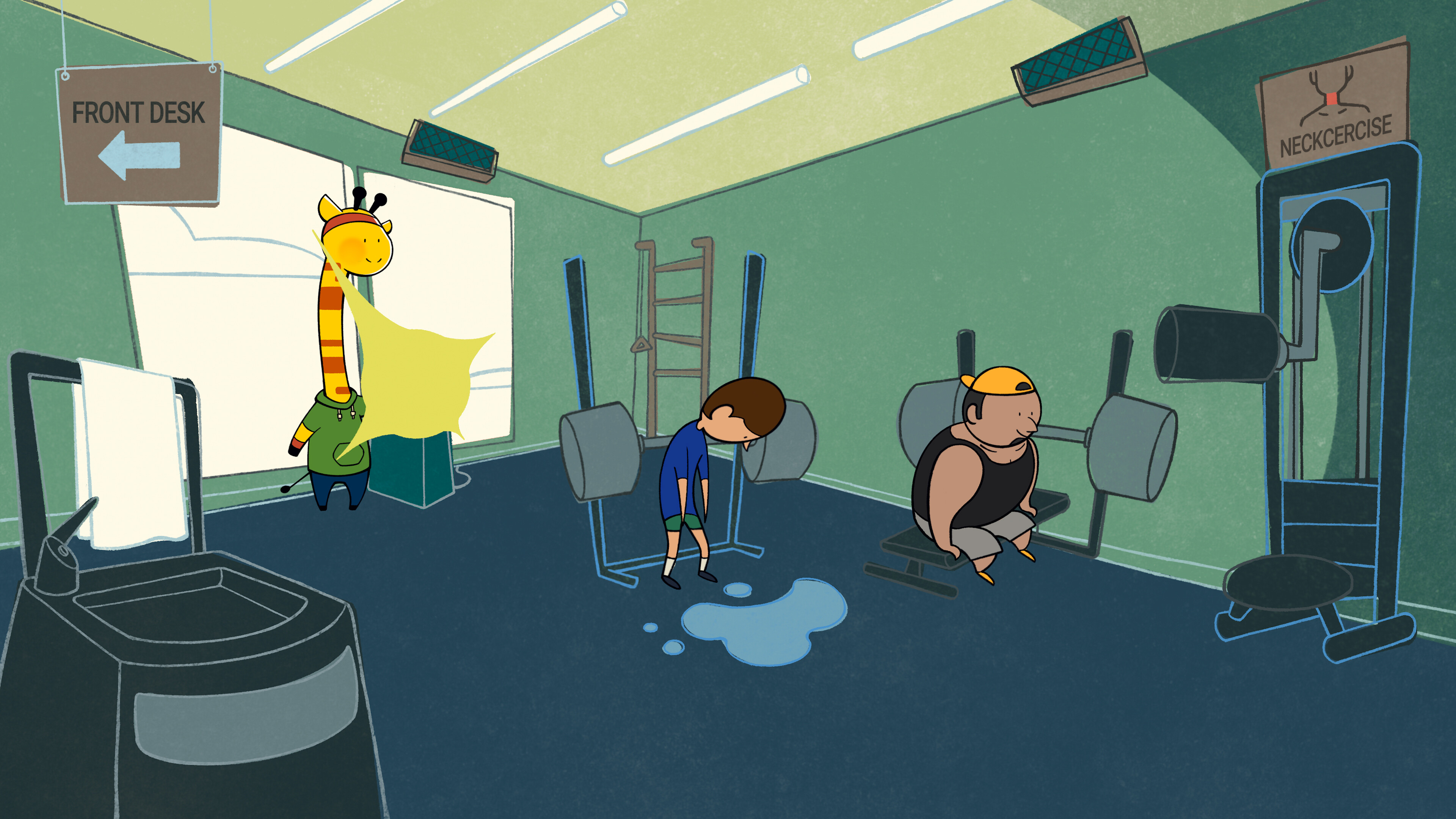 A Week in the Life of Asocial Giraffe screenshot 5