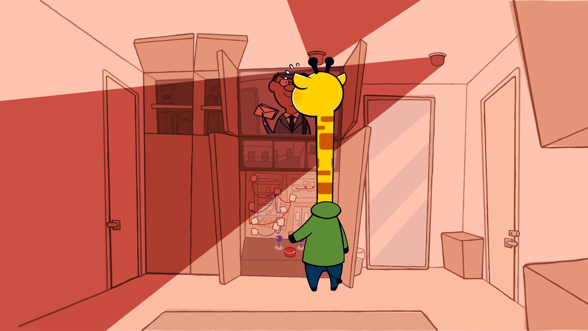 A Week in the Life of Asocial Giraffe screenshot 2