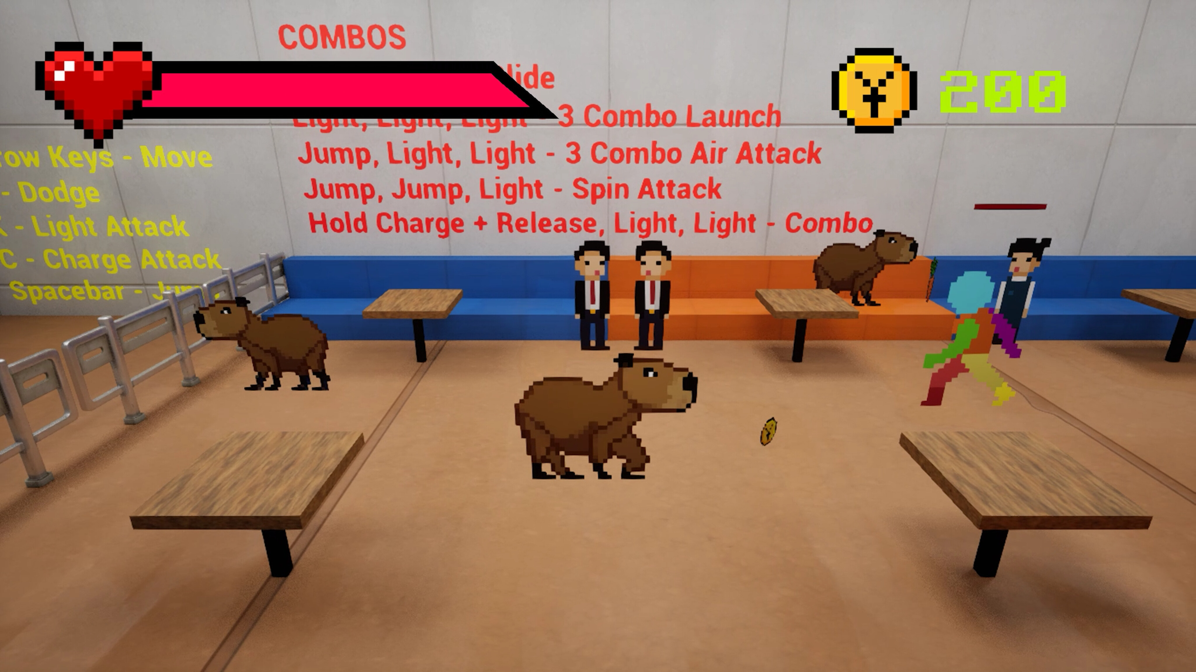 Capybara Fighters! screenshot 2
