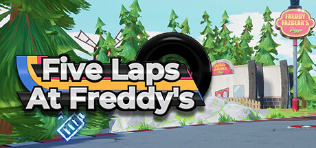 Cover art from Five Laps at Freddy's
