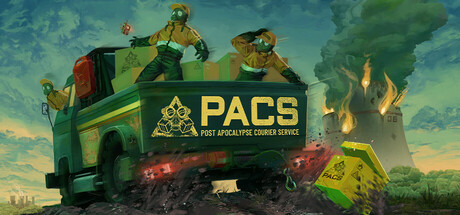Cover art from PACS - Post Apocalypse Courier Service: Co-op Delivery Simulator