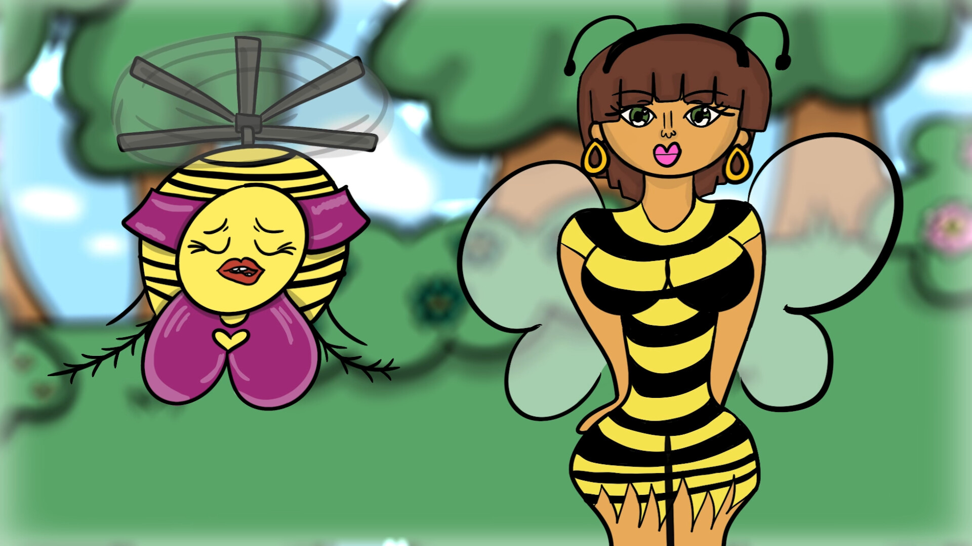My Beeloved: A Bee Dating Sim trailer