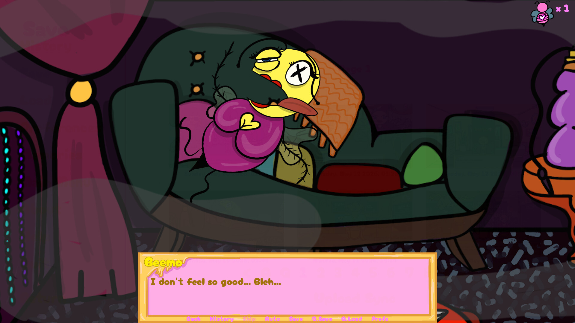 My Beeloved: A Bee Dating Sim screenshot 3