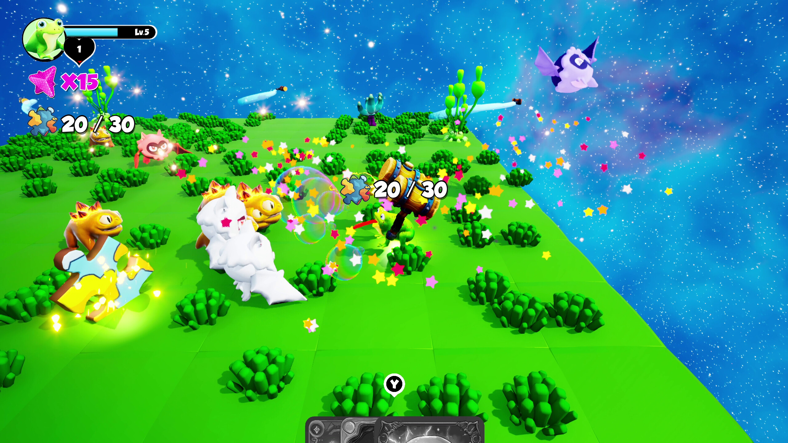 Frog Galaxy Survivor trailer