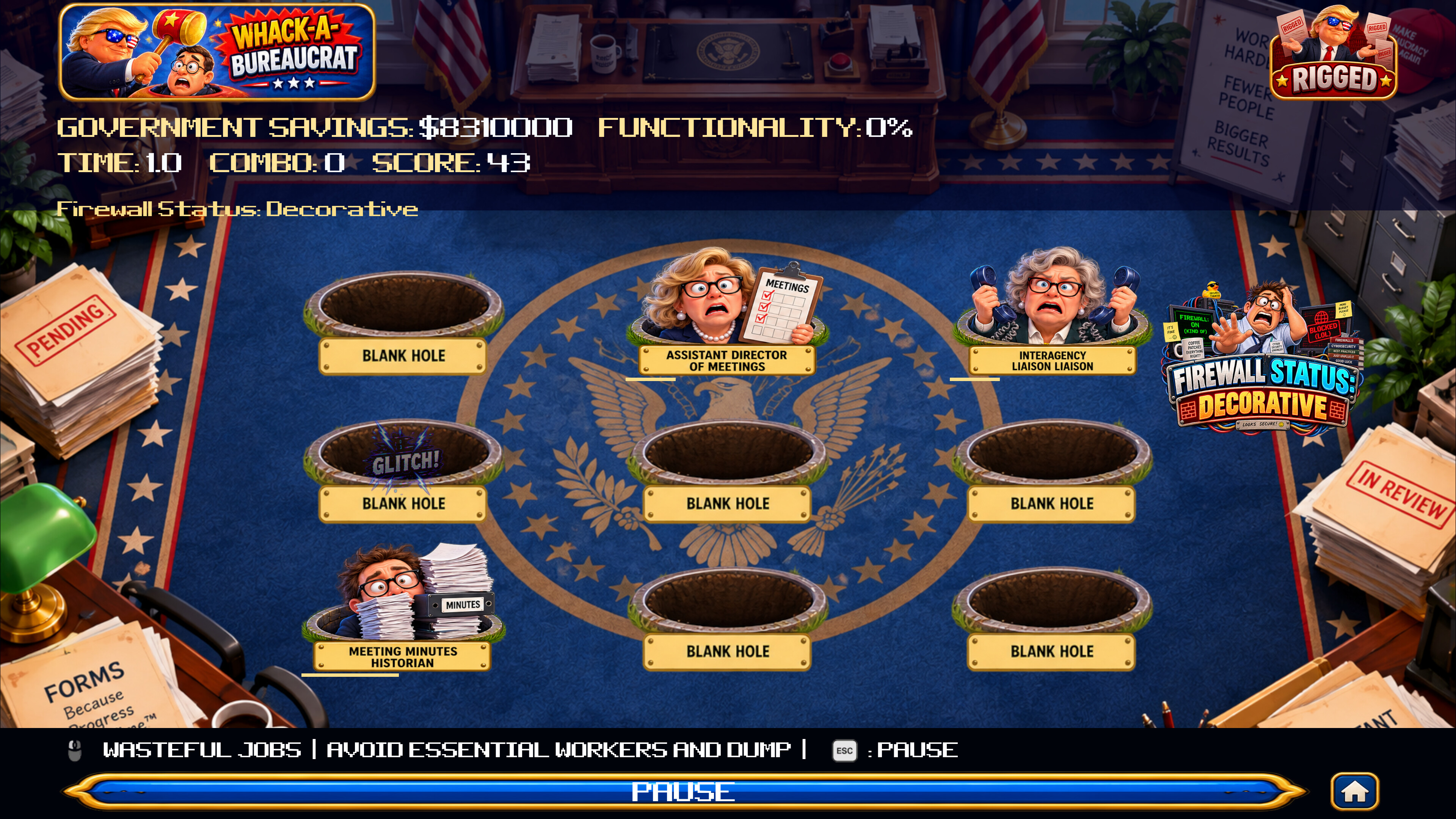 Verbal Dump's Big Beautiful Arcade screenshot 1