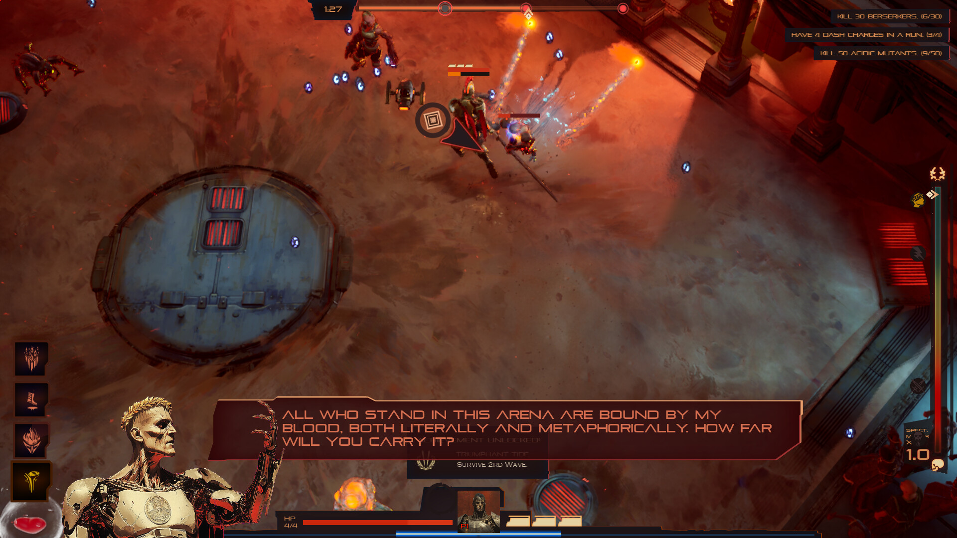 Blood of the Tyrant screenshot 1