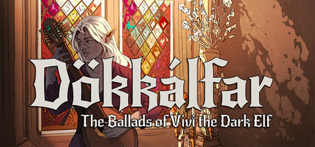 Cover art from Dokkalfar: The Ballads of Vivi the Dark Elf