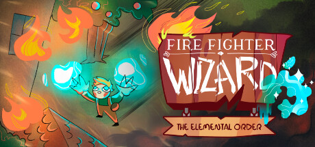 Cover art from Firefighter Wizard: The Elemental Order