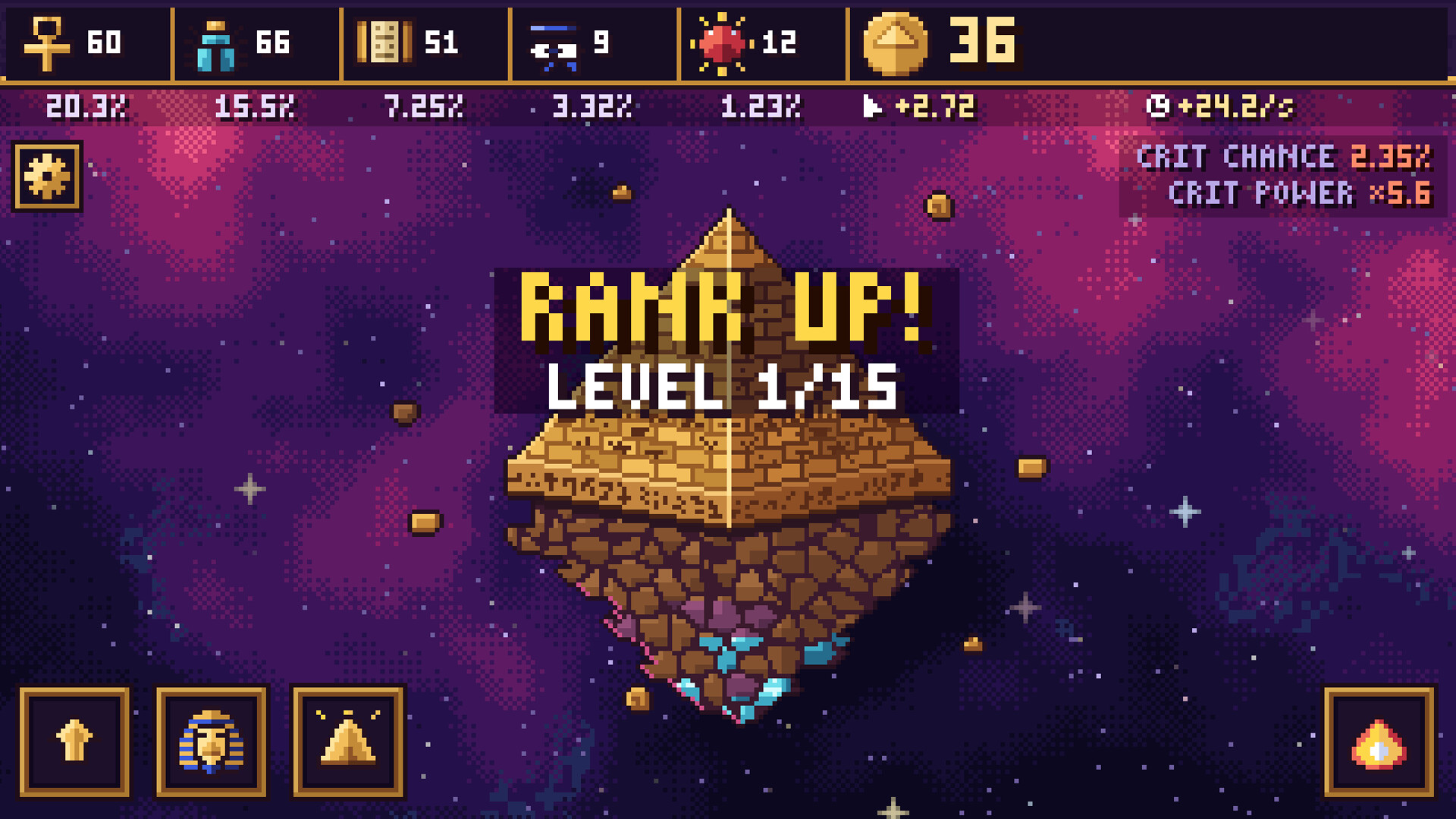 Pyramid Clicker screenshot 2