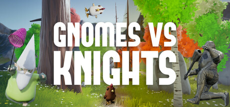 Cover art from Gnomes vs Knights