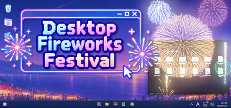Cover art from Desktop Fireworks Festival