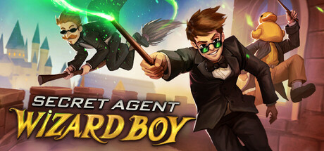 Cover art from Secret Agent Wizard Boy
