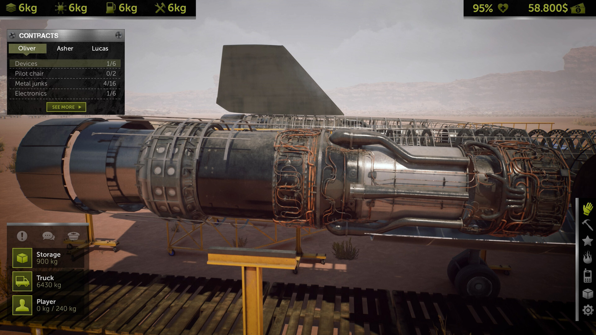 Plane Graveyard Simulator screenshot 3