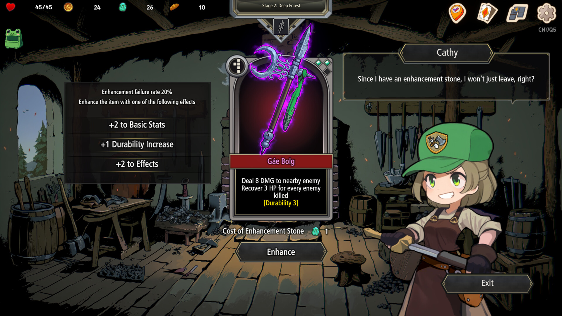 Pocket Legend : Inventory Roguelike Deckbuilder screenshot 3
