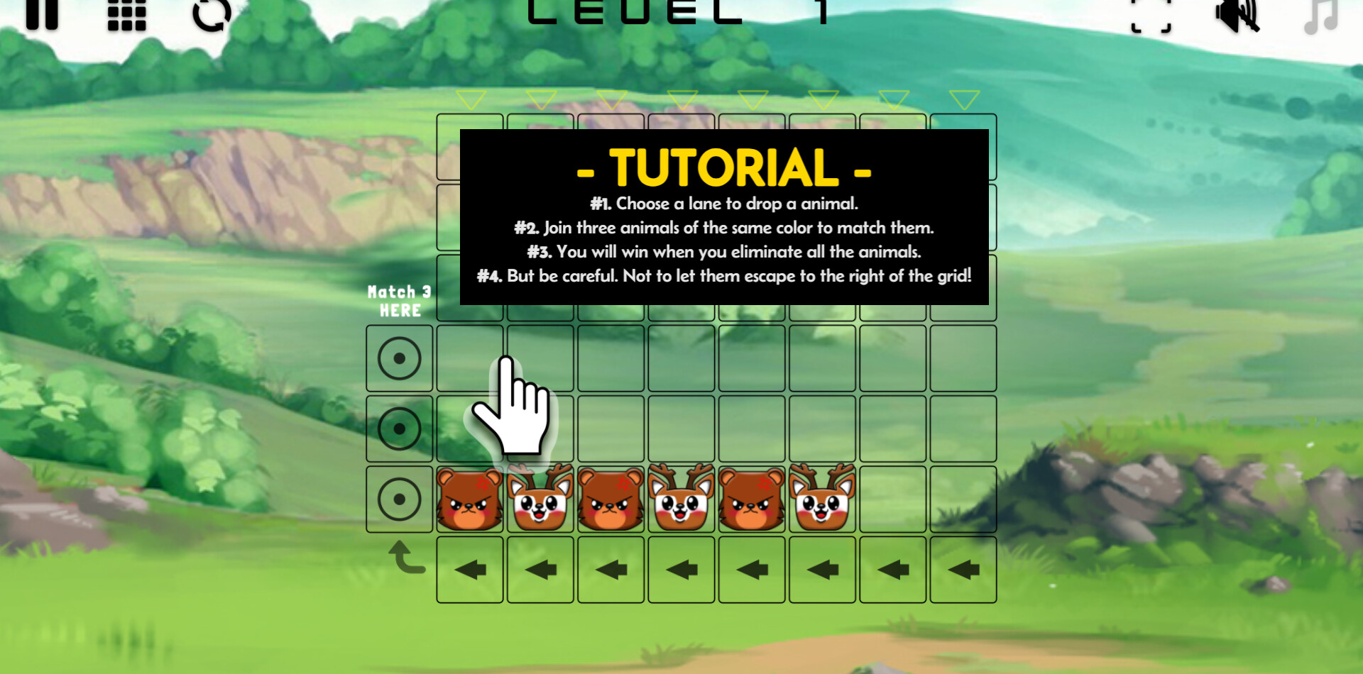 Forest Friends Match screenshot 2