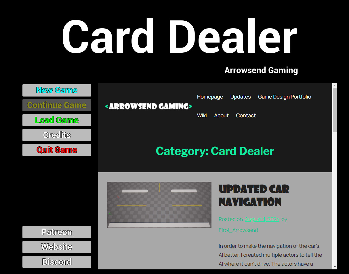 Card Dealer trailer