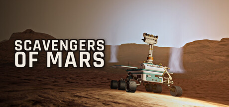 Cover art from Scavengers of Mars - Rover Survival Simulator