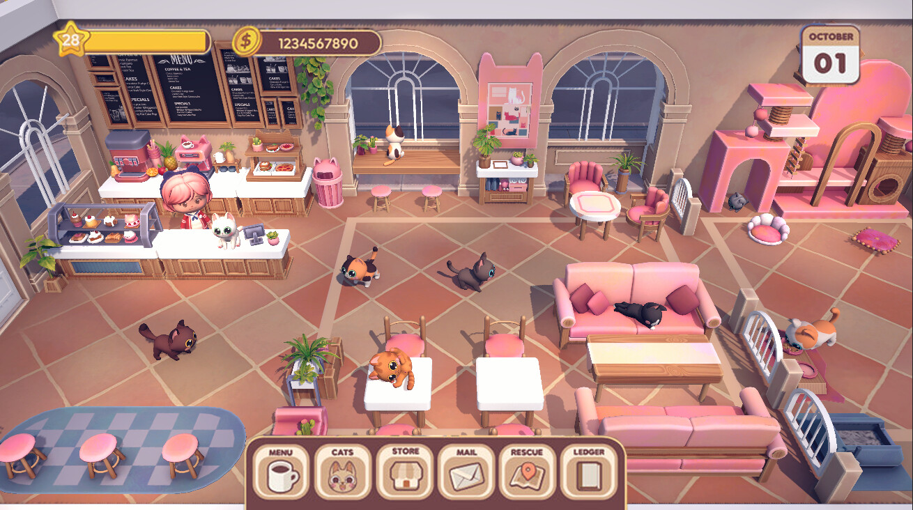 Meow Cafe: Perfect Match screenshot 3