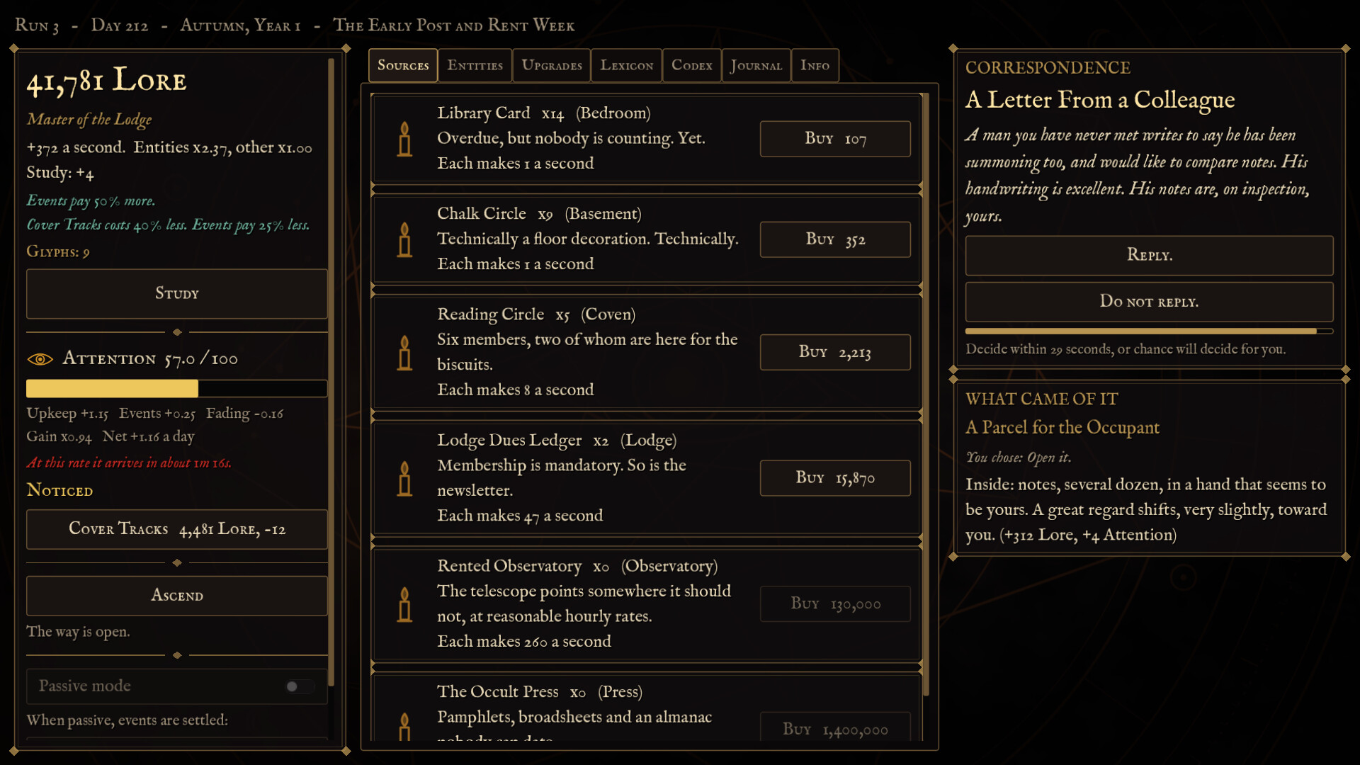 Dear Occupant screenshot 1