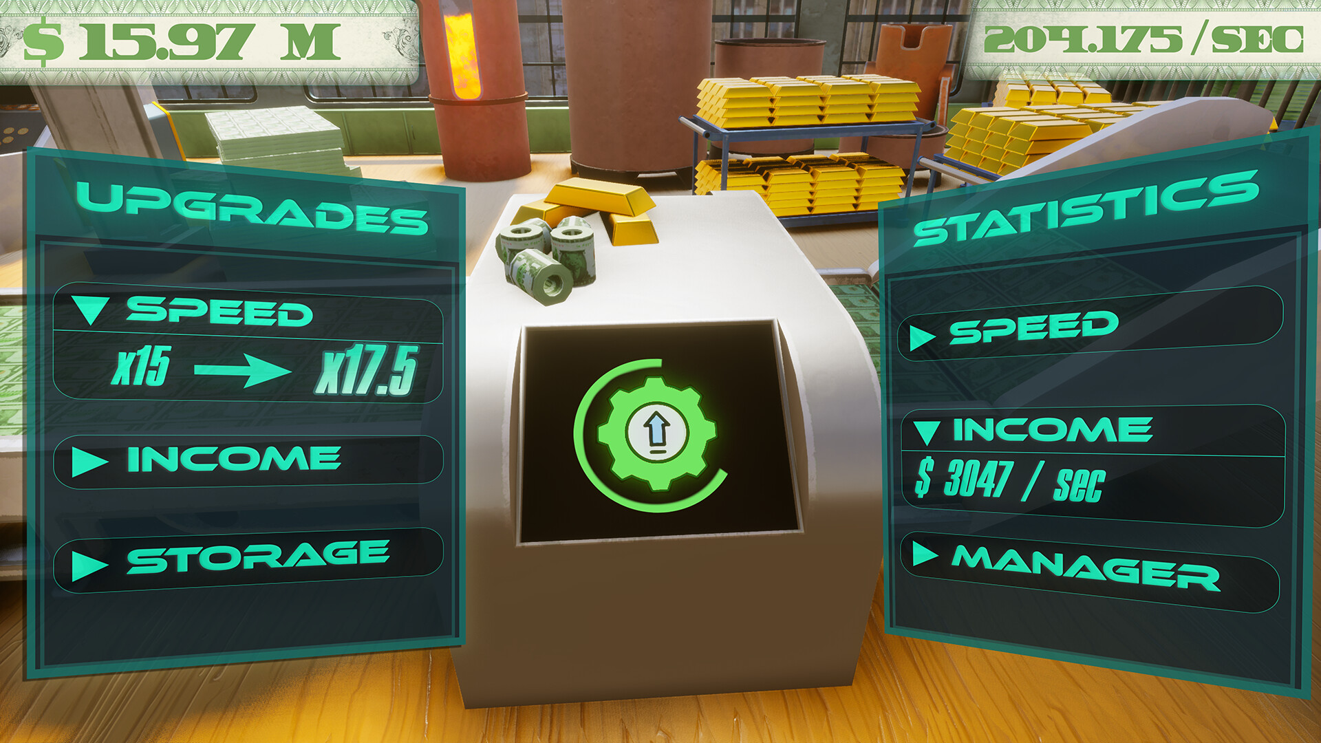 Money Print Factory 3D Tycoon💸 screenshot 4