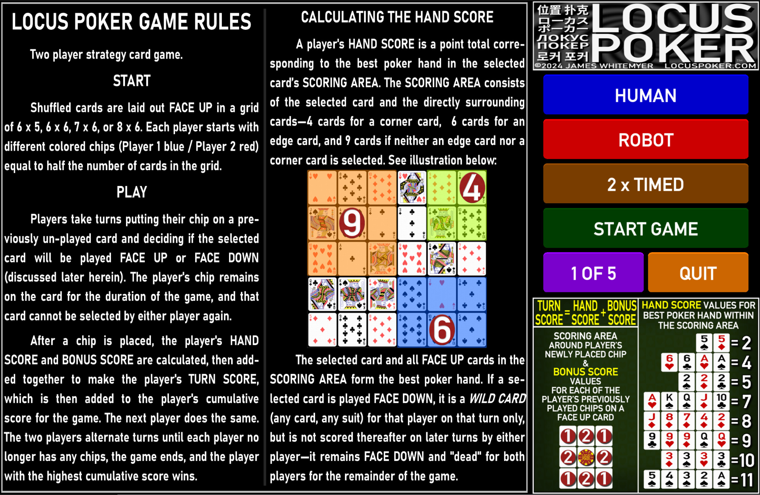 LOCUS POKER screenshot 2