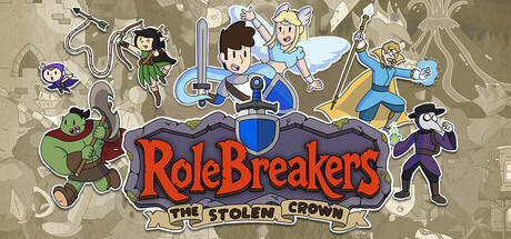 Cover art from RoleBreakers: The Stolen Crown
