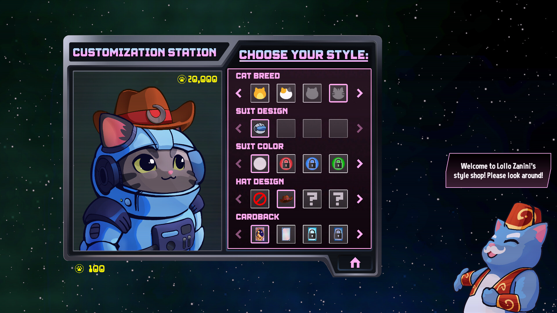 Space Cat Solitaire screenshot 5