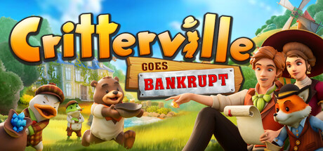 Cover art from Critterville Goes Bankrupt