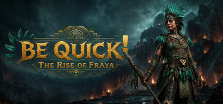 Cover art from BE QUICK! The Rise of Fraya