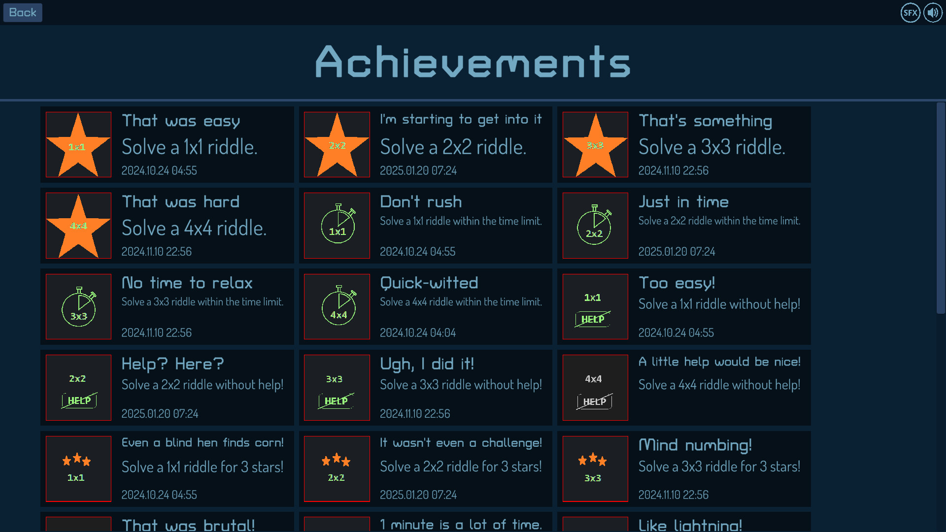 Logic Grid Puzzle screenshot 5