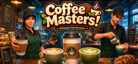 Cover art from Coffee Masters! - Multiplayer Cafe Simulator