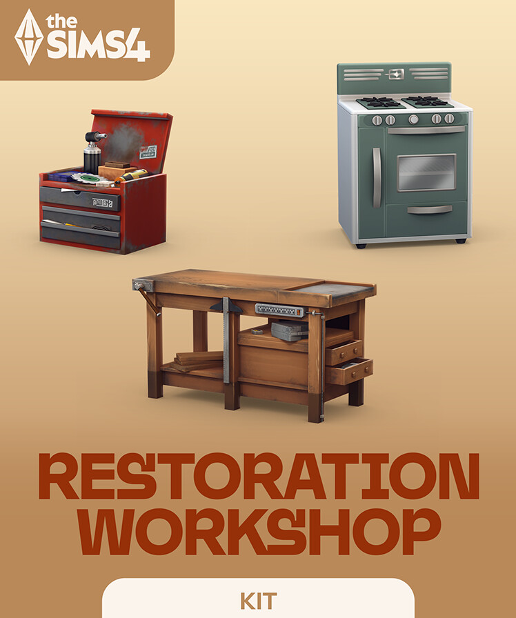 The Sims™ 4 Restoration Workshop Kit