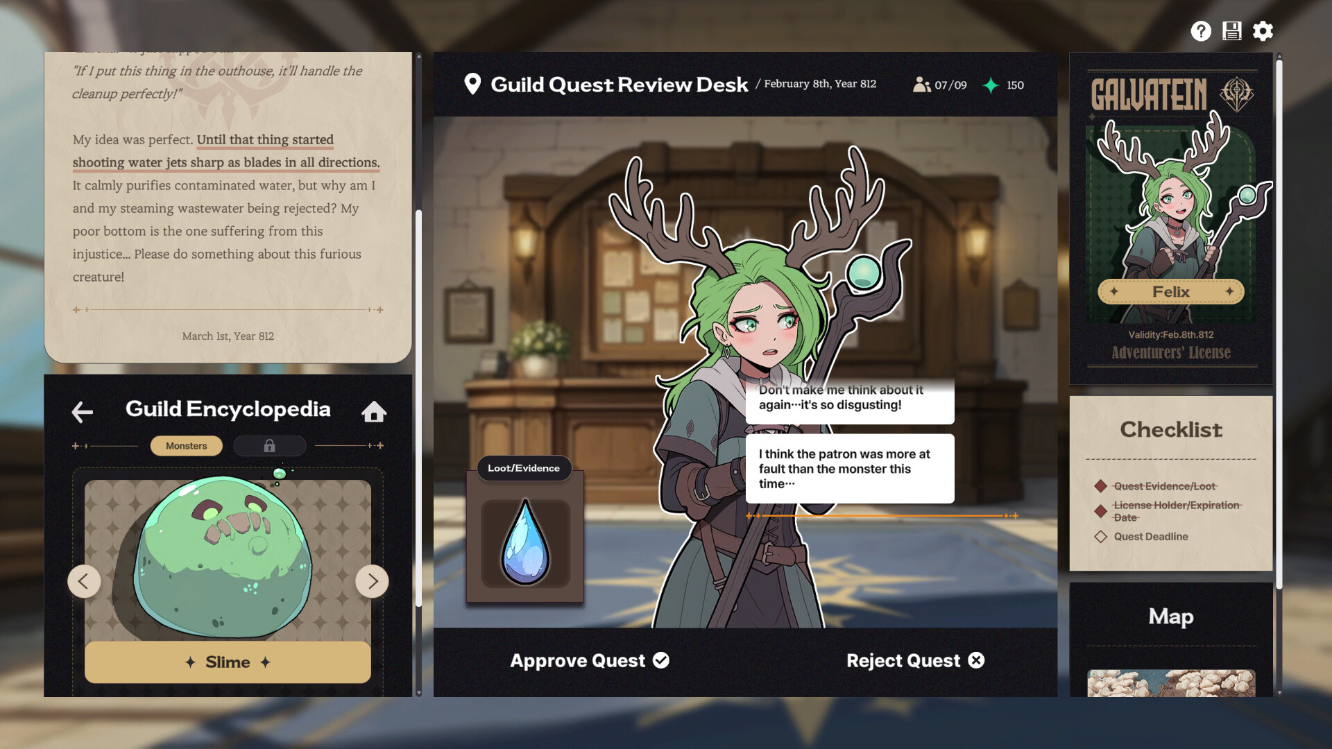 Galvatein : Adventurers' Guild screenshot 2