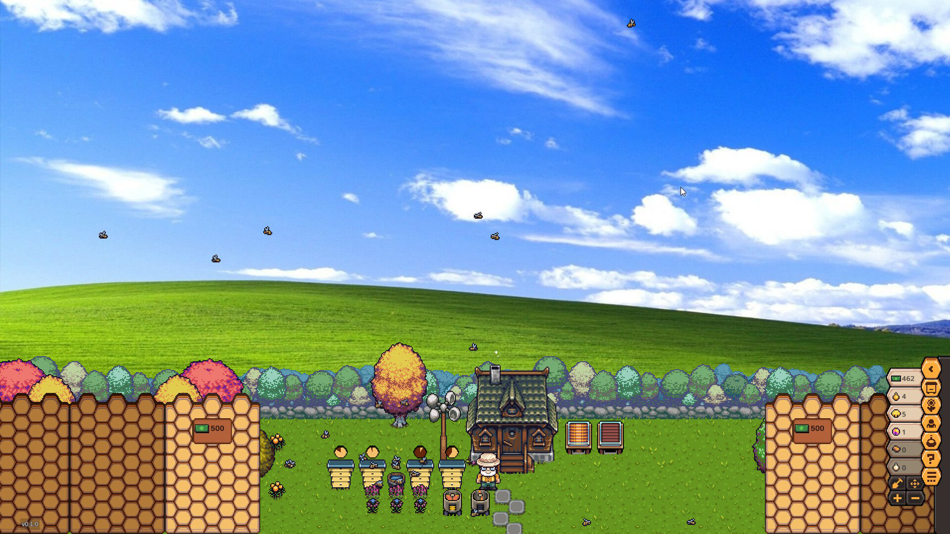 Grandpa's Bee Haven trailer