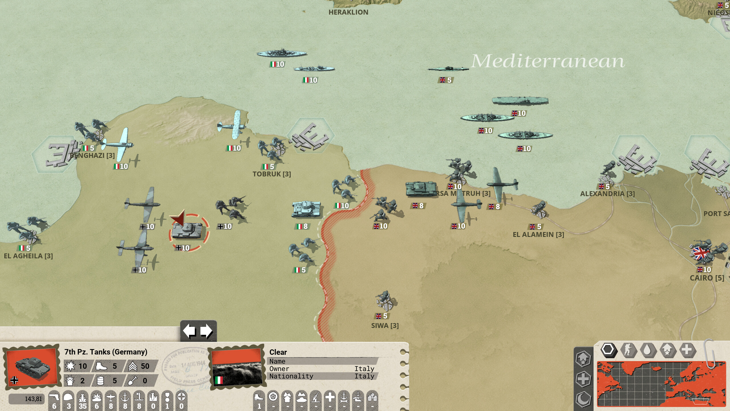 Commander: Europe at War screenshot 2