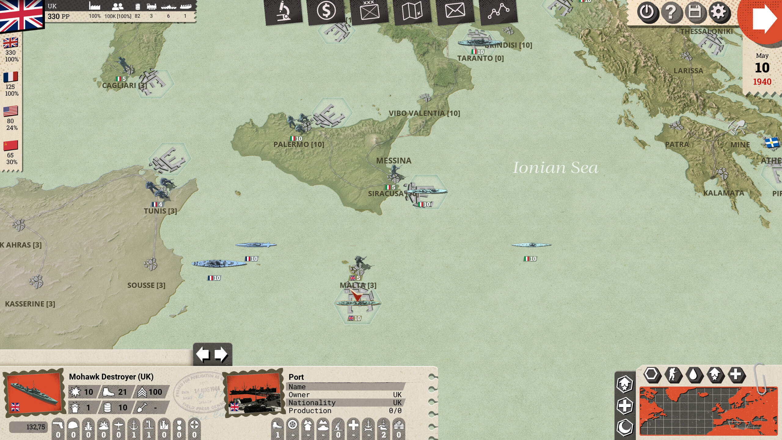 Commander: Europe at War screenshot 1