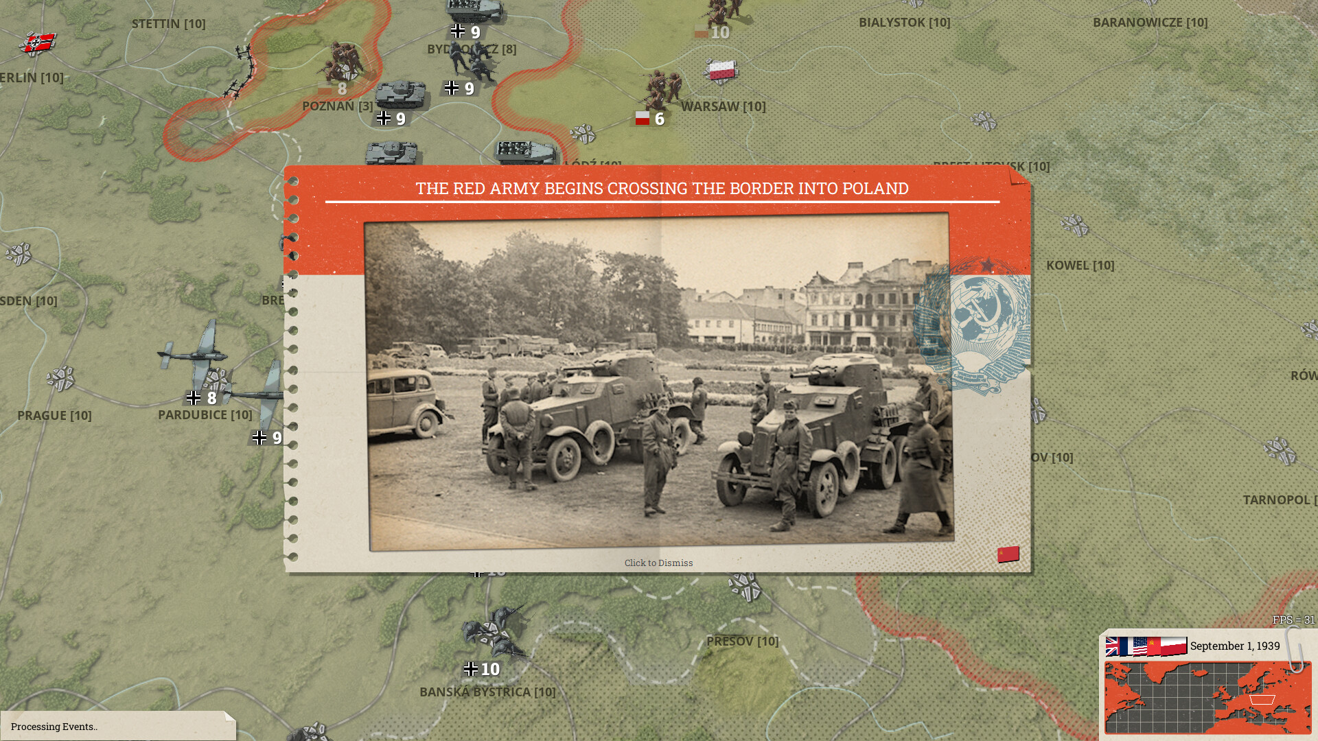 Commander: Europe at War screenshot 1