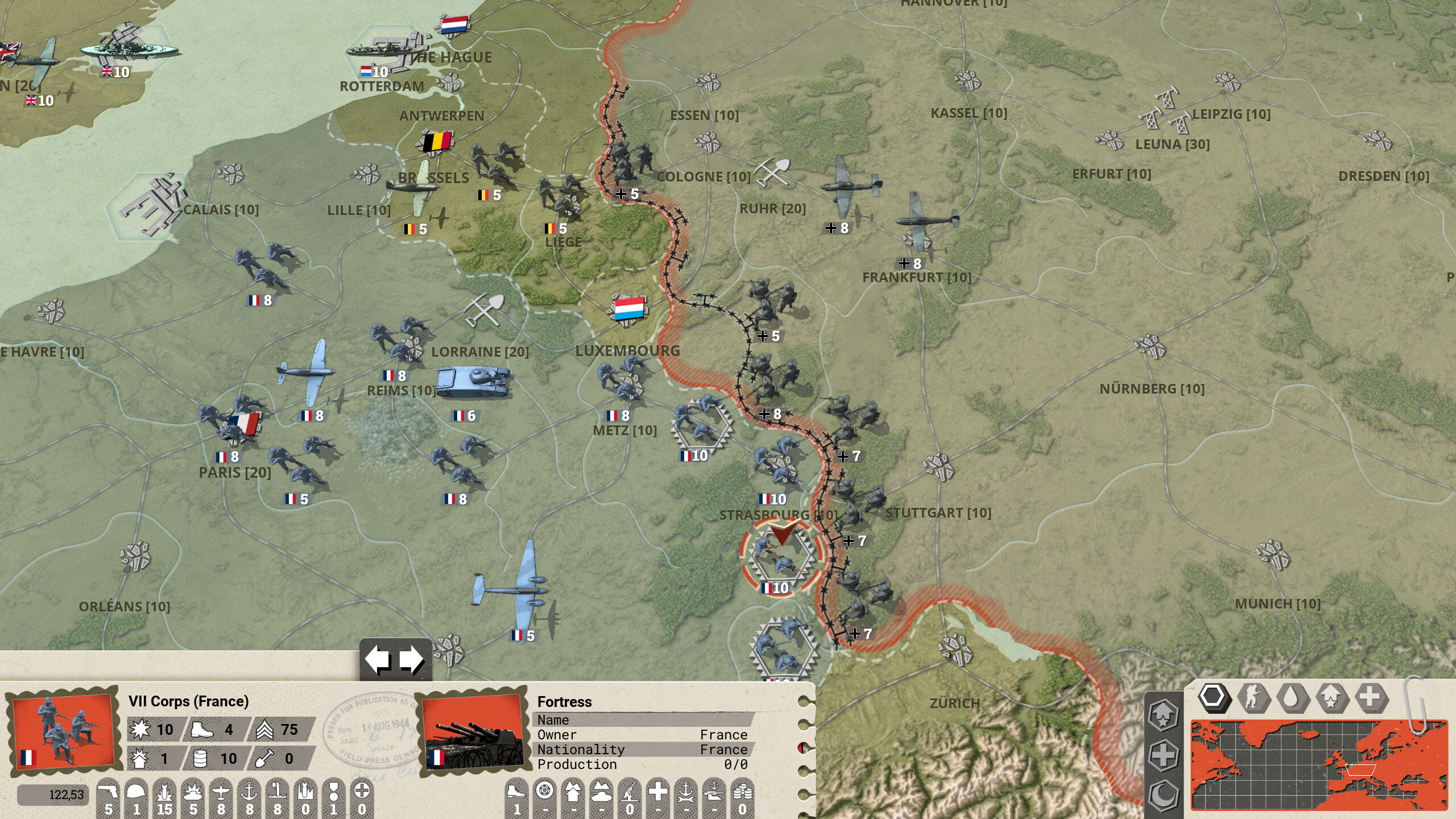 Commander: Europe at War screenshot 4
