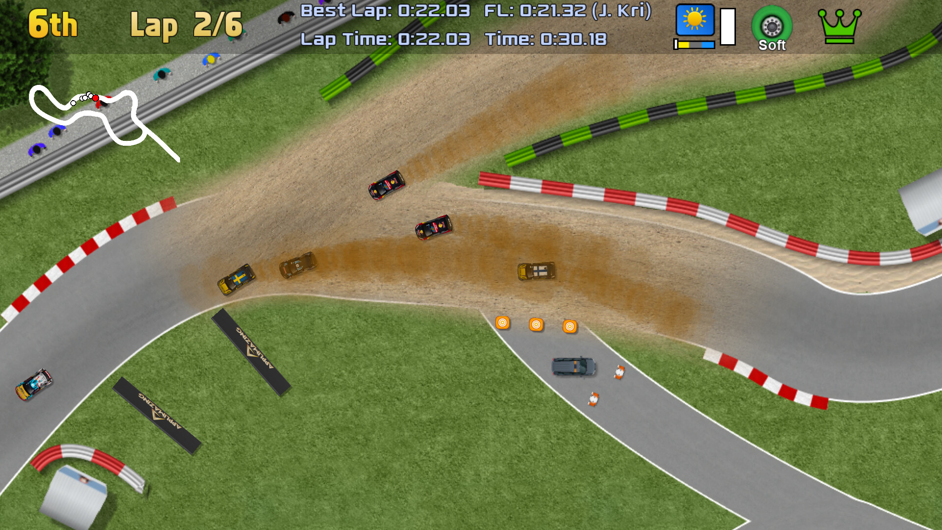 Ultimate Rally 2D screenshot 3